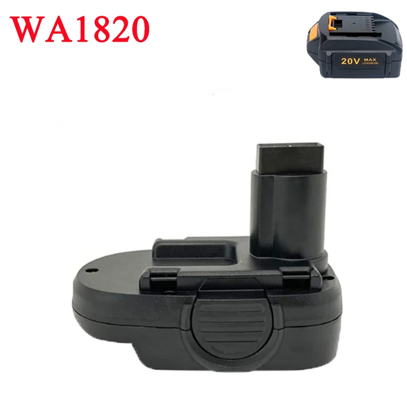 

WA1820 Battery Adapter Converter for Worx 20V Lithium Battery Converting To for Worx 18V Ni-MH Battery Power Tools Accessories