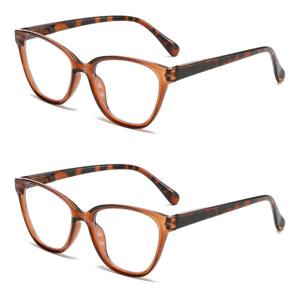 

2pcs Anti Blue Light Blocking Reading Glasses Women Men Anti-Glare Presbyopic Computer Eyeglasses Diopter from +0 to +4.0