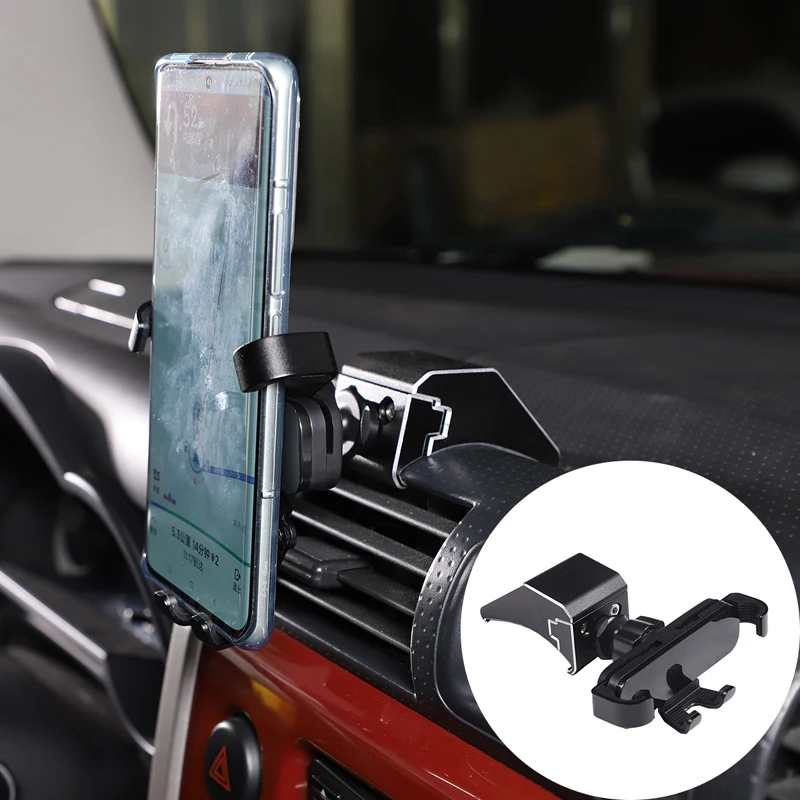 

For Toyota FJ Road Cruiser bite mobile phone stand Car mobile phone fixing stand Auto accessories Aluminum alloy 1pcs 2007-2021