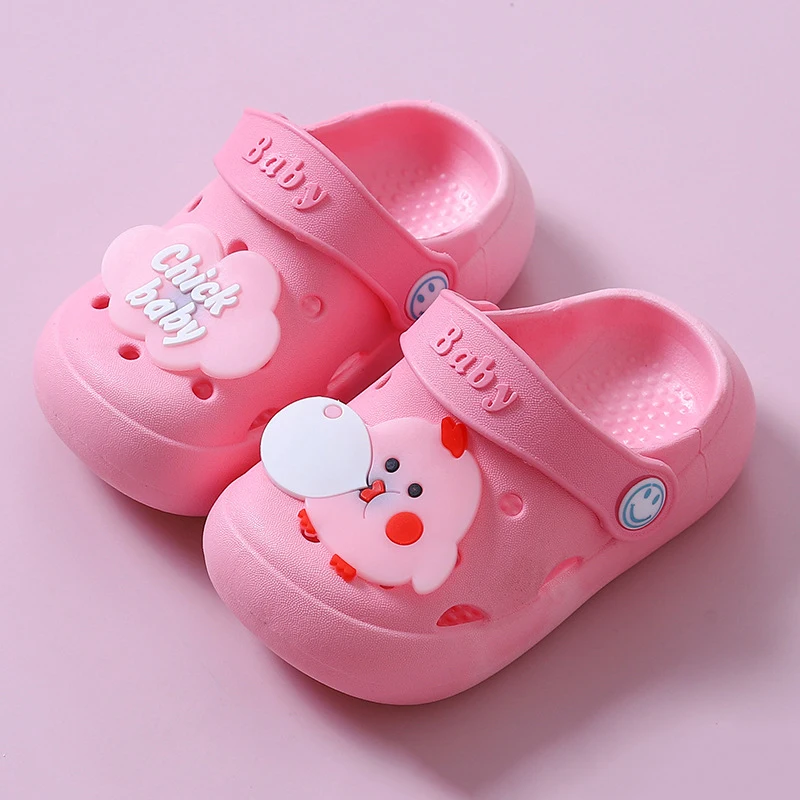 Eva Kinderen Slippers Voor Jongens En Meisjes Nieuwe Cartoon Design Zomer Peuter Slippers Baby Indoor Schoenen Strand Tuin Kid Sandalen