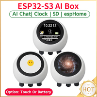 DeepSeek AI Voice Chat Robot ESP32-S3 1.28in LCD Display N16R8 Smart Electronic Eye Clock Desktop espHome Assistant For XiaoZhi