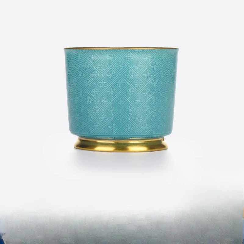 Straight cup, Jingdezhen ceramic handmade tea cup