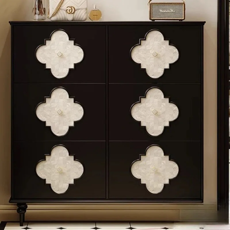 ديكور الغرفة رف الأحذية خمر الشمال خشبية رقيقة فاخرة المدخل رف الأحذية غرفة المعيشة العمودي موبليس أثاث موفر للمساحة