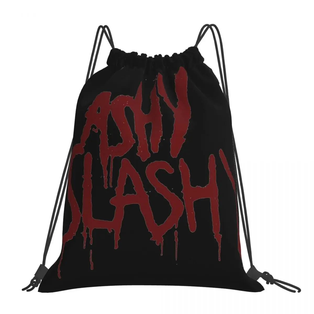 

Ash Vs The Evil Dead - Ashy Slashy Backpacks Drawstring Bags Drawstring Bundle Pocket Sports Bag Book Bag For Man Woman Students
