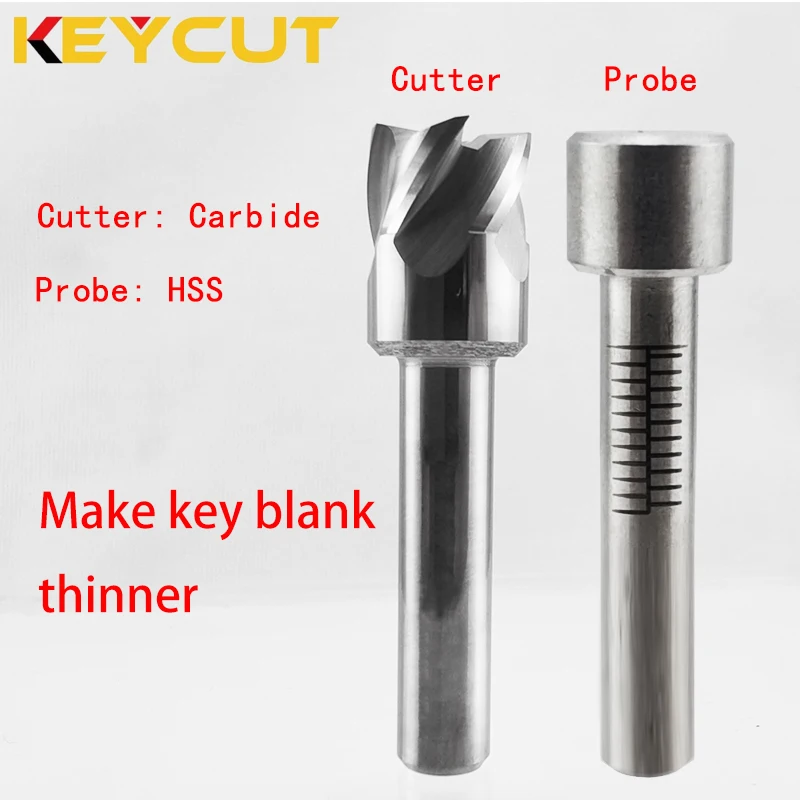 Milling Cutter for Making Key Blanks Thinner Locksmith Tools