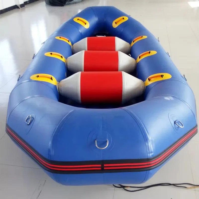 2026 3.65m Inflatable River Drifting Boat Inflatable Drift River Raft Boat Rafting Rowing Boat