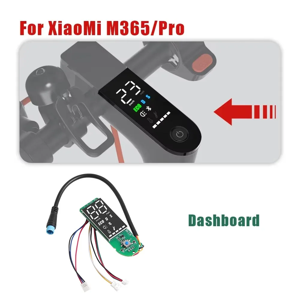 Dashboard for Xiaomi M365 Pro Kickscooter Electric Scooter Display Panel Meter Dash Board Bluetooth BT Circuit Board Parts