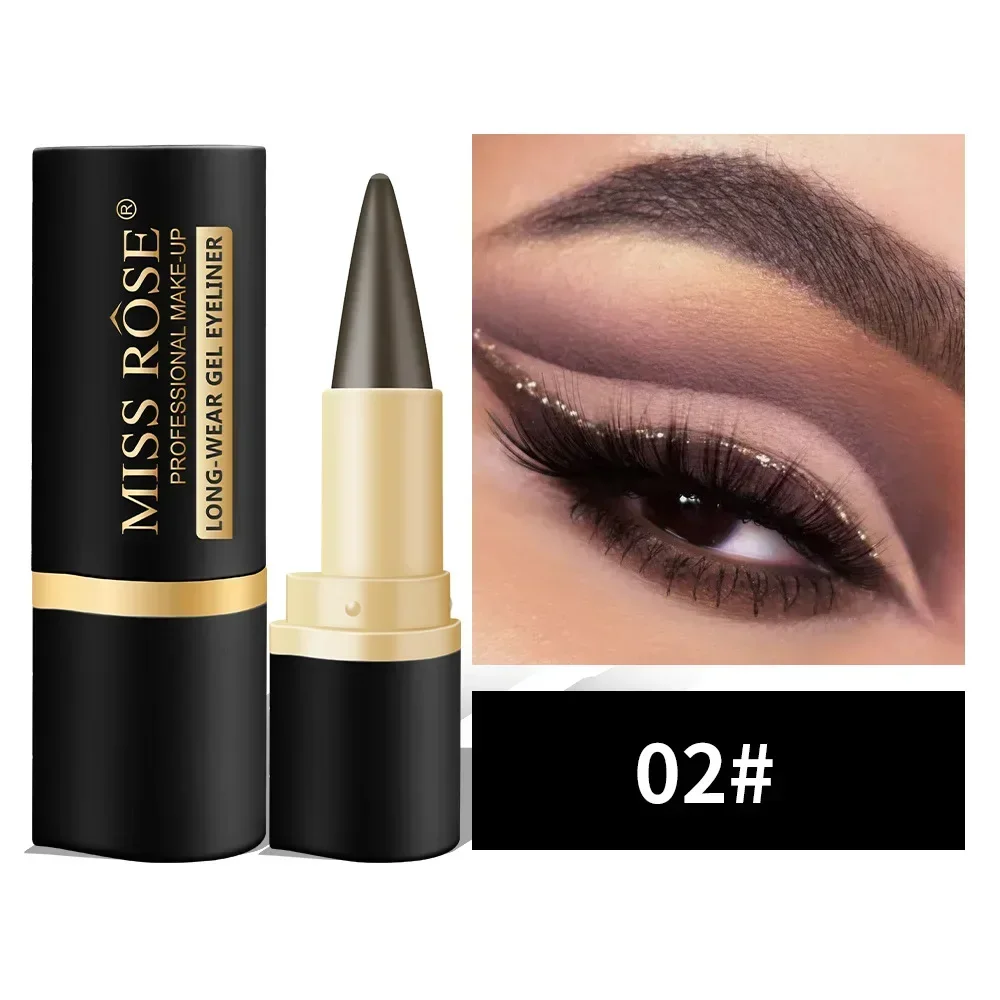 Black Long-Lasting Eye liner Pen Makeup  Waterproof Gel Eye Shadow Eyeliner Pencil Kajal Eye Shimmer Cosmetics cosmeticos