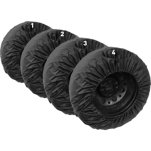 4 pcs 16 inch Tires Protective Summer Winter and Spare Wheel For Case