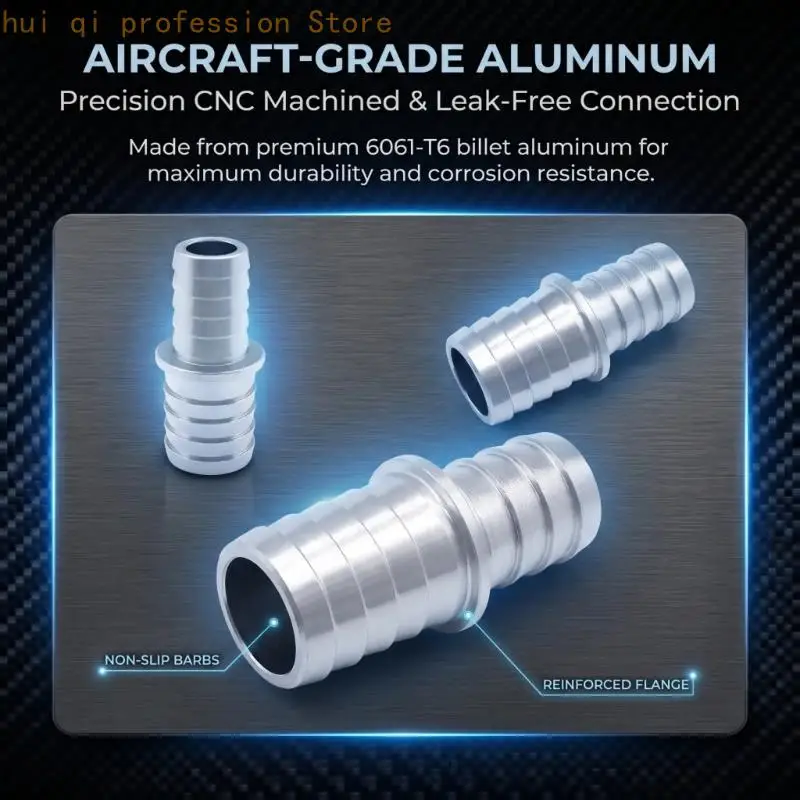 Korrosionsbeständiger Aluminium-Kühlerschlauchanschluss 5/8 3/4 Zoll für die Autokühlung H8WE – Detail 5