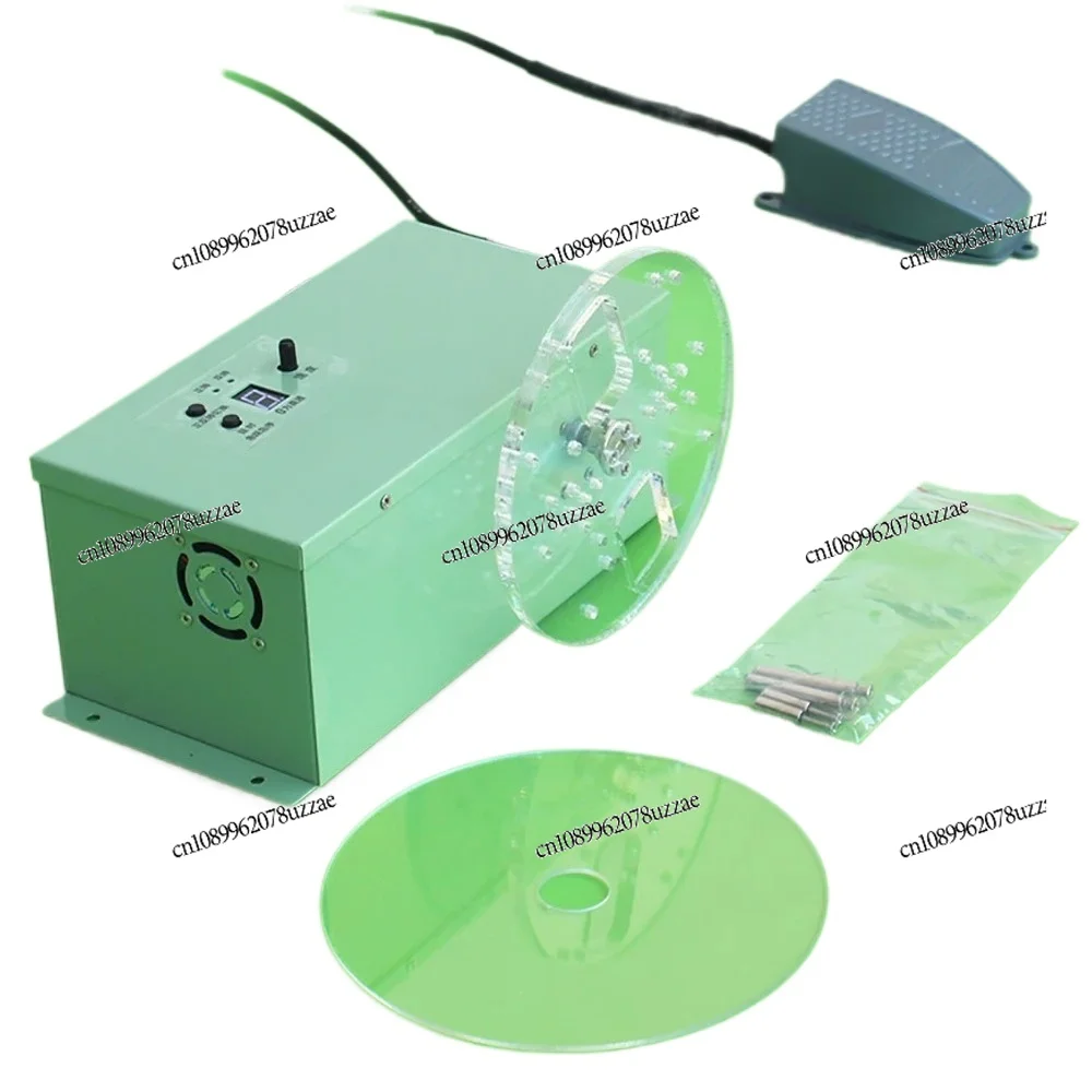 

Электрическая машина для намотки шнурков переменного тока 220 В, лента, плоская проволока, гибкая намотка ленты с ножным переключателем, 1-500 об/мин, регулируемая скорость, 72 Вт