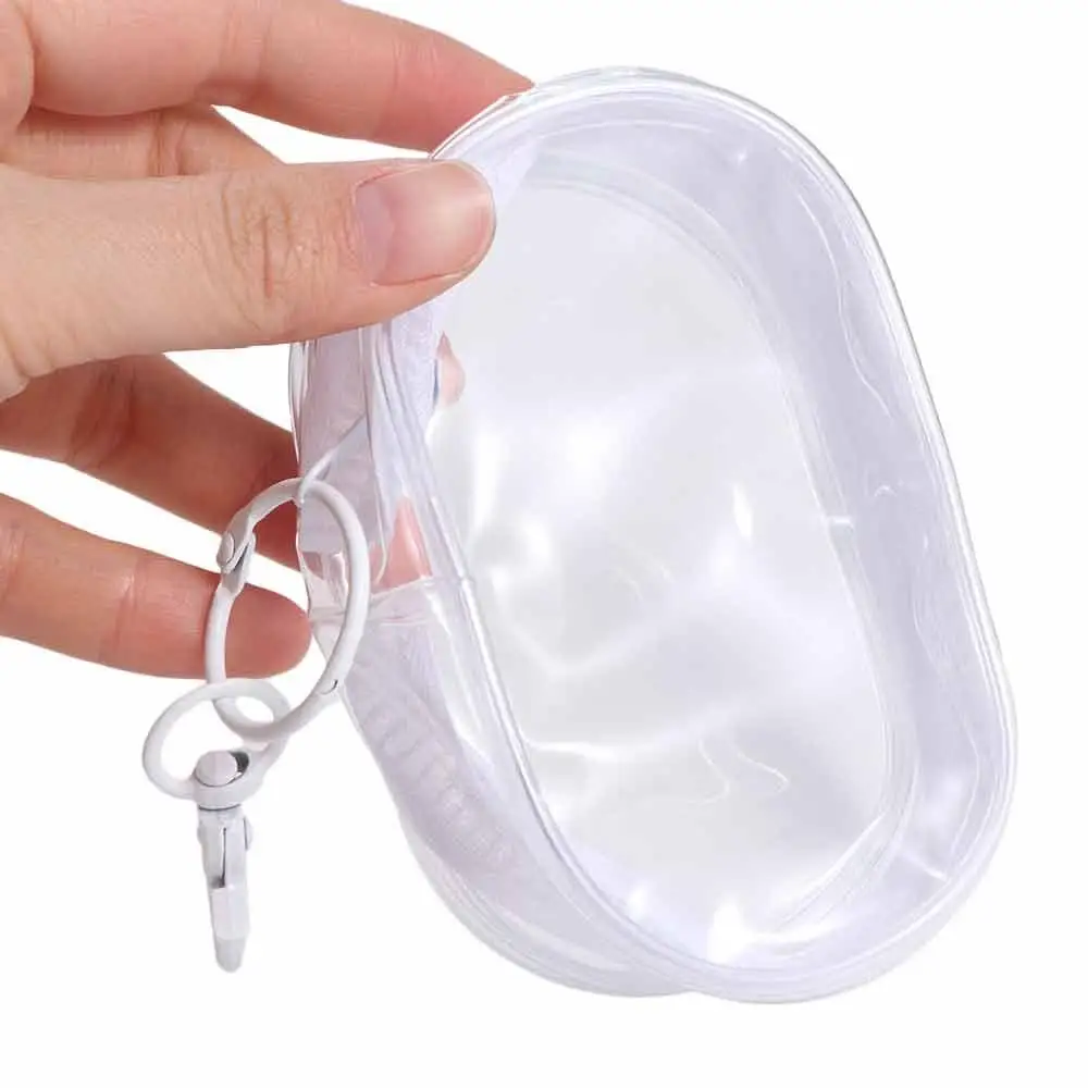 

With Keychain Phone Charger Bag Storage Anti Drop Data Cable Storage Bag Waterproof Transparent Digital Storage Bag
