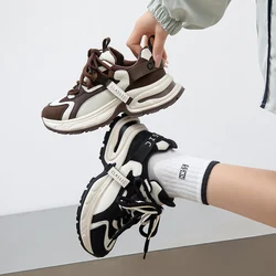 2024 New Women Casual Sneakers Walking Shoes Outdoors Wear Resistant Hiking Woman Sports Shoes Fashion Non-slip Tennis Shoes