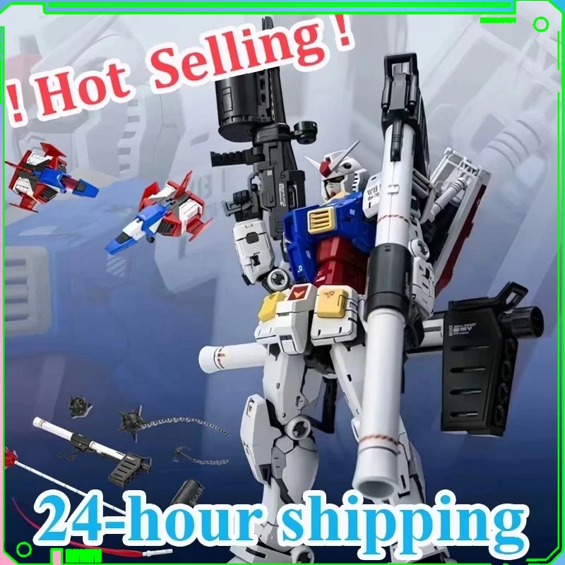 

Ko Fat Cat Model Rg 2.0 AZU Action Figure 1/100 Scale RX78 Assembly Model Kit Two Airplane Accessory Package Decor Birthday Gift