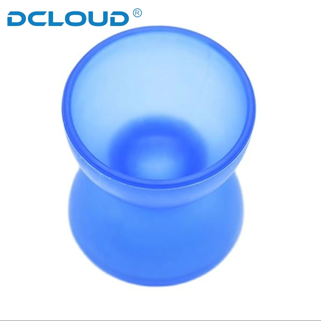 1Pc Dental Silicone Mixing Bowl Cup Rubber Mixing Bowls With Cap Non-StickSelf-Coagulating Cup Large Small Dentist Lab Tools