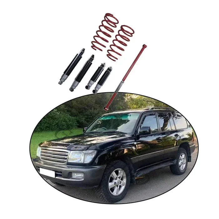 GZDL4WD Auto-accessoire volledig geveerde schokdemperliftset voor Landcruiser 100