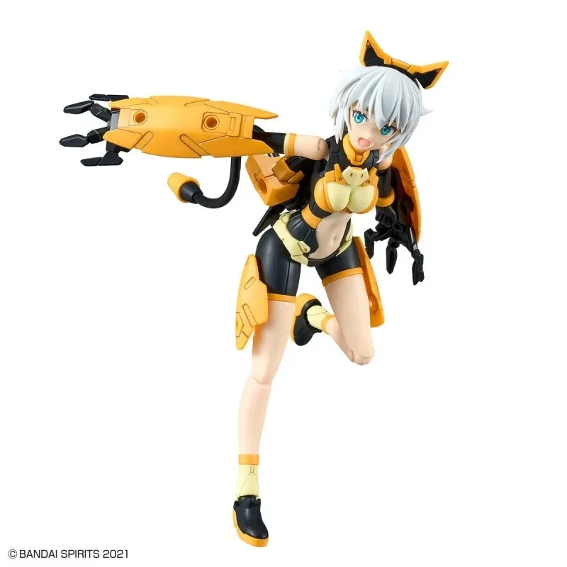 In Stock Bandai Original 30MS リシェッタ(フリージアウエア)[カラーA] Assembly Model Kit Anime Action Toys Collectible Gifts