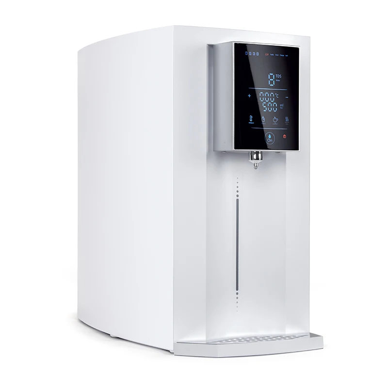 

Electric Portable Countertop Water Dispenser Instant RO Reverse Osmosis Purifier for Free Installation Hot Water