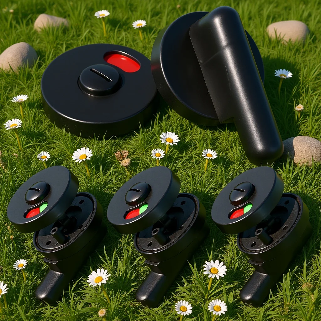 

4Pcs Strong Durable Indicator Door Lock for Public Toilets Gyms Airports Hospitals Restaurants Shopping Malls Offices Accessory