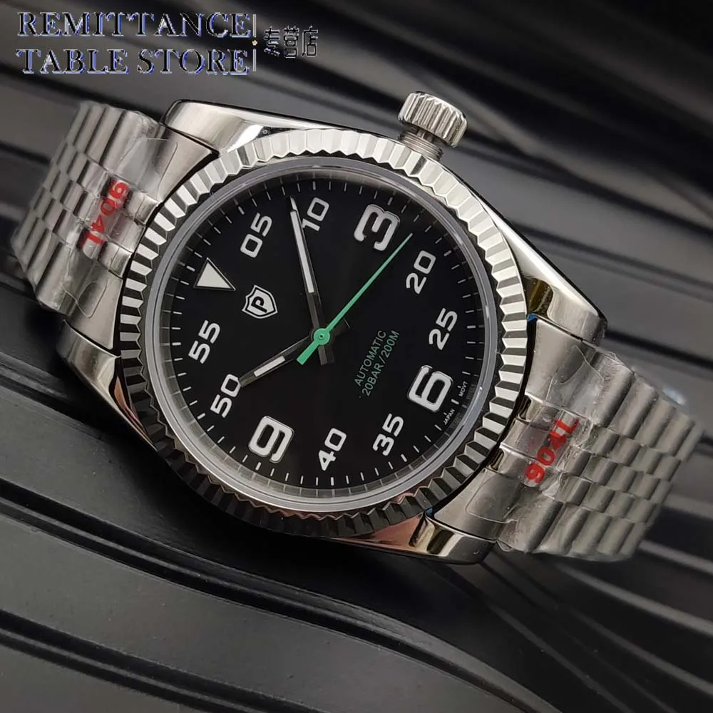 36mm Men's Automatic Mechanical Watch, Sapphire, New Sterile Dial, Casual Fashion Waterproof Watch