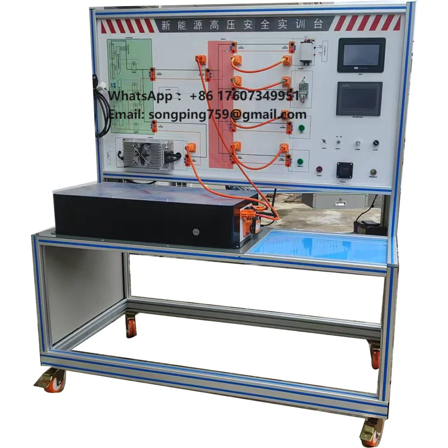 Electric vehicle safety operation and control training equipment; New energy vehicle repair teaching and training platform