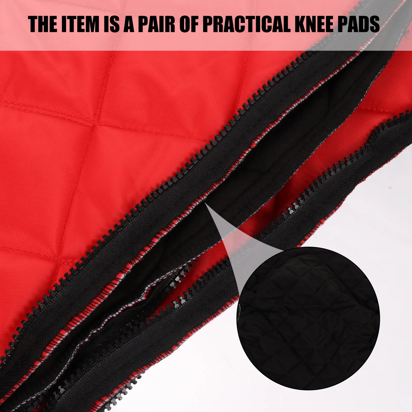 

Motorcycle Kneecaps Warm-keeping Riding Protective Gear Pad Windproof Kneepads for Winter Support Outdoor Protector