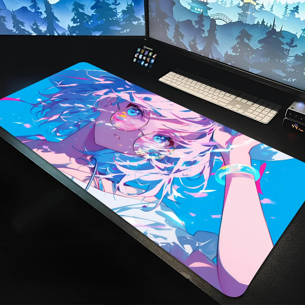 

1pc hot artist Pixiv Yumenouchi Non-slip Mouse Pad Suitable For Office Computers Laptops E-sports Game Desk Mats XXL Keyboard