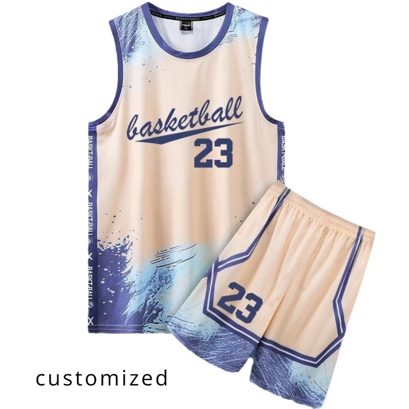 

Cheap Custom Basketball Team Jerseys Set for Men Kids Design Your Own Jerseys Custom Vest Training Sport Uniform Suit Sportswear