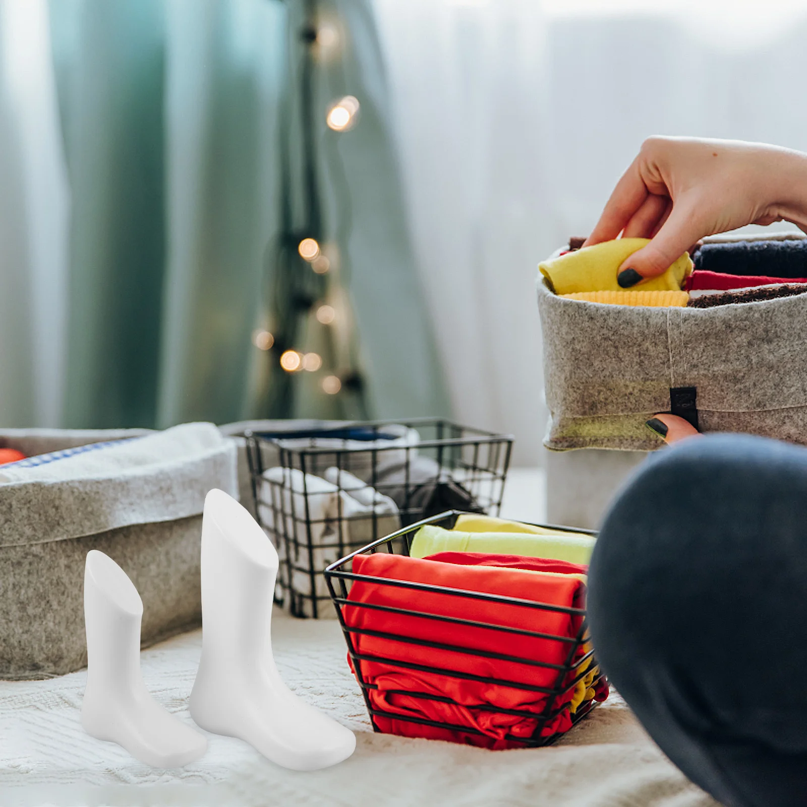 

4 шт., форма для детских ног, искусственный детский манекен для носков, детская форма, поддержка ног