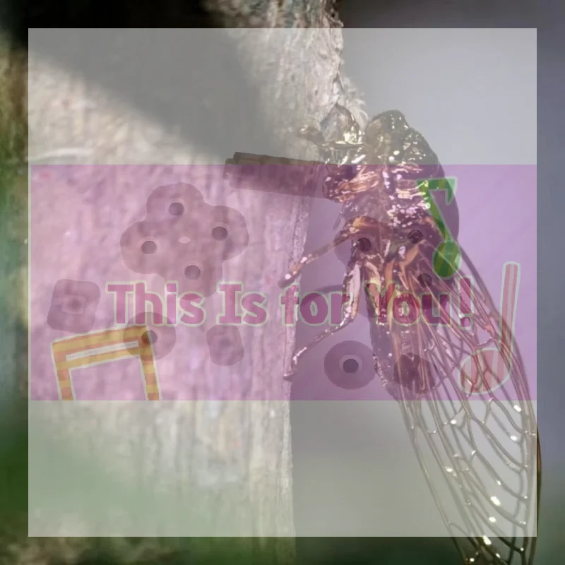 【MA】Creative Exquisite Cicada Figurine Mini Hollowed-out Alloy Animal Statue Retro Anti-rust Desktop Small Ornament Gift