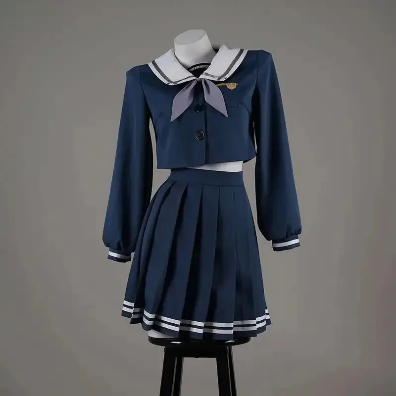 

Унисекс аниме Cos Soyo Nagasaki костюмы для косплея комплекты костюм студенческая форма платье нестандартного размера