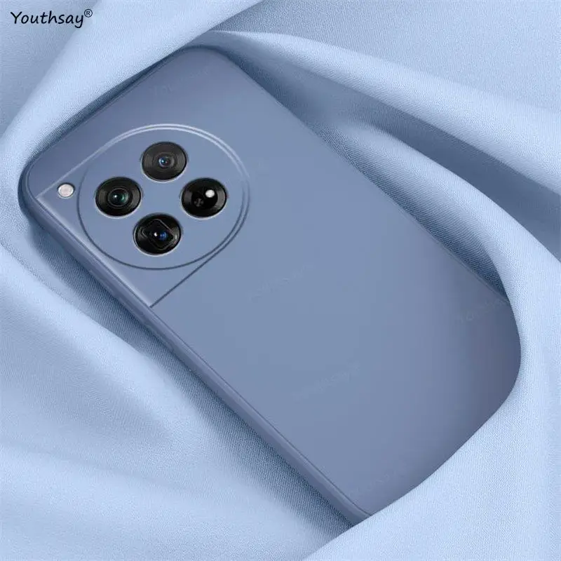 For Oneplus 12 Case Oneplus 12 11 10T 10 Pro Cover Coque Funda Original Liquid Silicone Soft Phone Bumper Oneplus 12 image 4