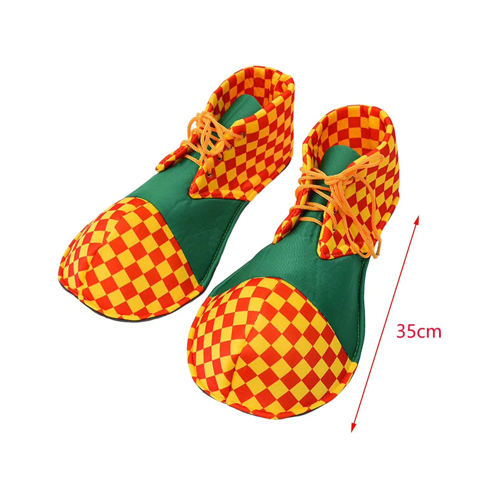 Clown Shoes Fancy Dress for Men Women Carnivals Carnival Set Rainbows Shoes