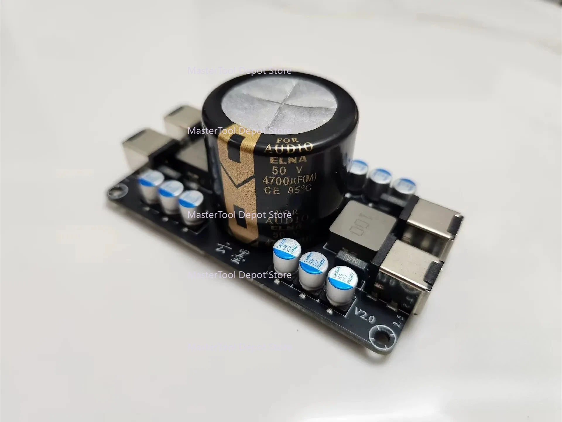 Upgraded CNC Case 5V-35V 10A Suitable for Switching Power Supply Decode Raspberry Pi Digital Broadcast Amplifier