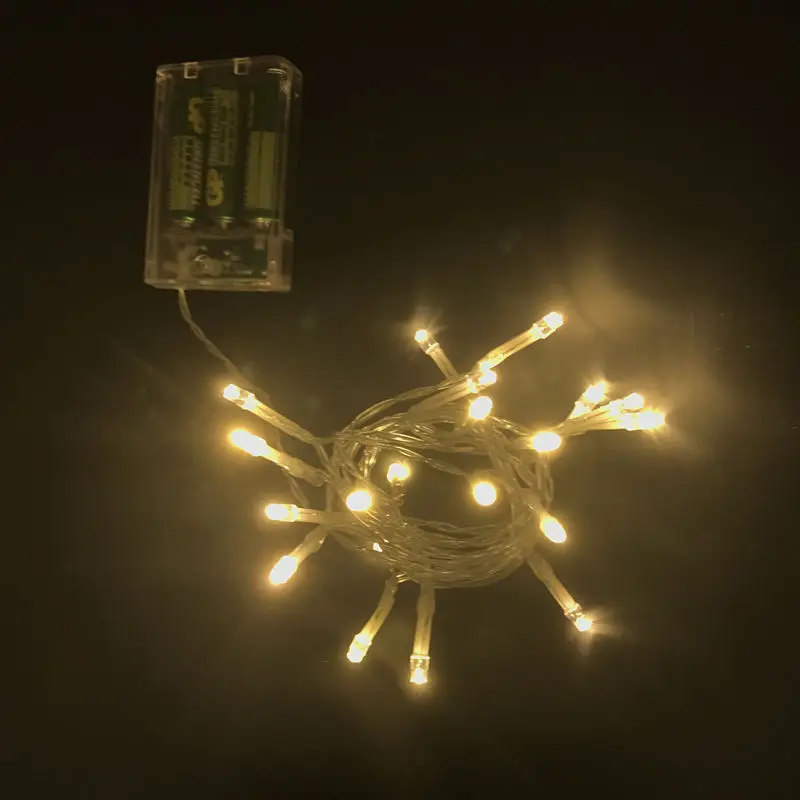 Guirlande lumineuse LED 2M 3M 4M 6M 10M, 3 piles AA, étanche, féerique, lumières de noël, pour fête de vacances, décoration de mariage