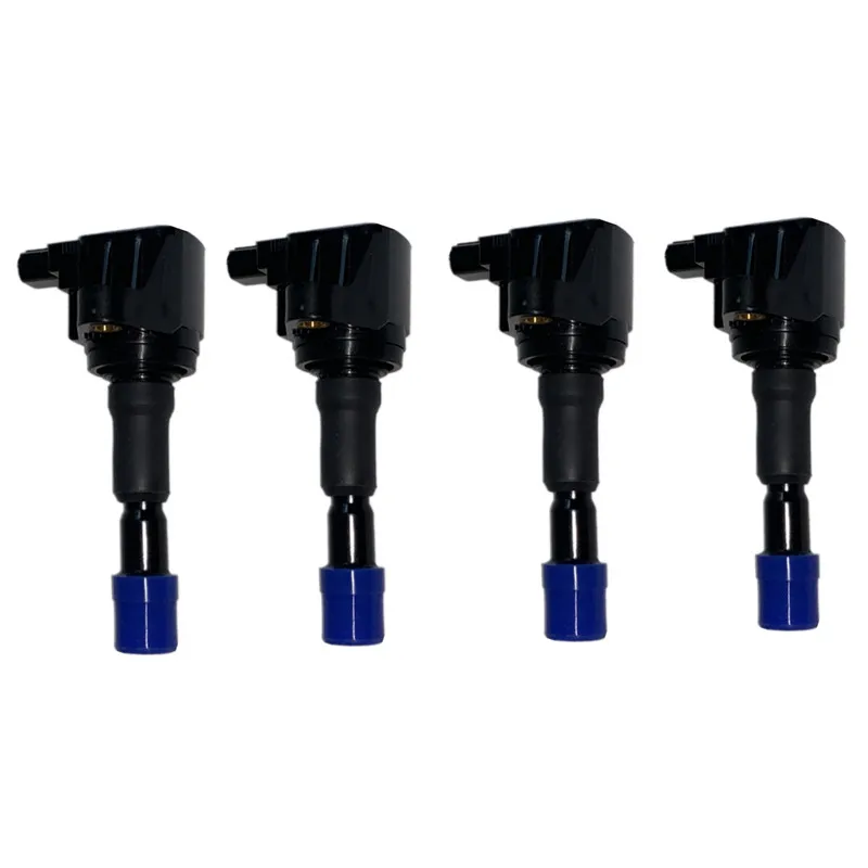 4PCS Ignition Coil For HONDA AIRWAVE FIT II JAZZ 1.3L 1.5L 2002-2008 30520-PWC-003 30520-PWC-S01 30520-PWC-013 CM11-110 CM11110