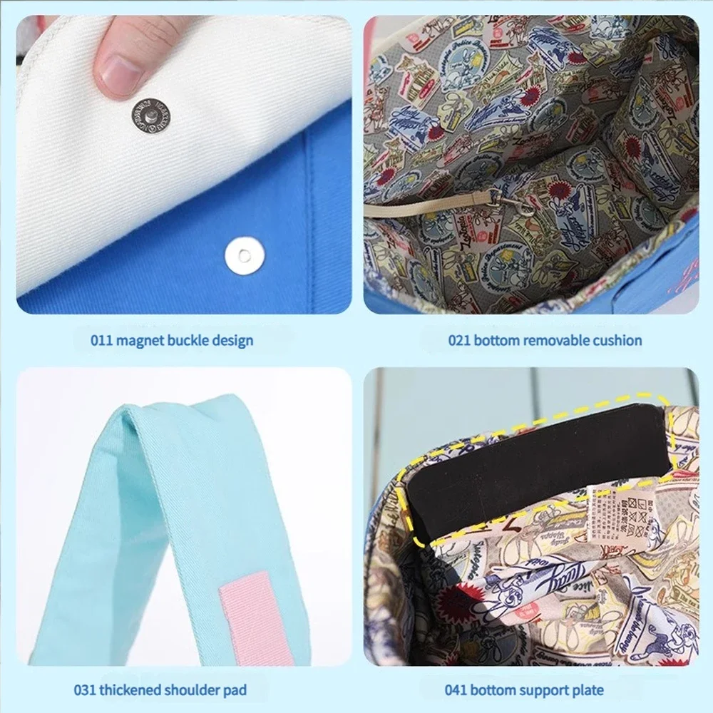 Zootopia Judy Hoppers Bolso bandolera grande para mascotas, bolso de mano espacioso para gatos y perros pequeños, mochila de viaje al aire libre manos libres