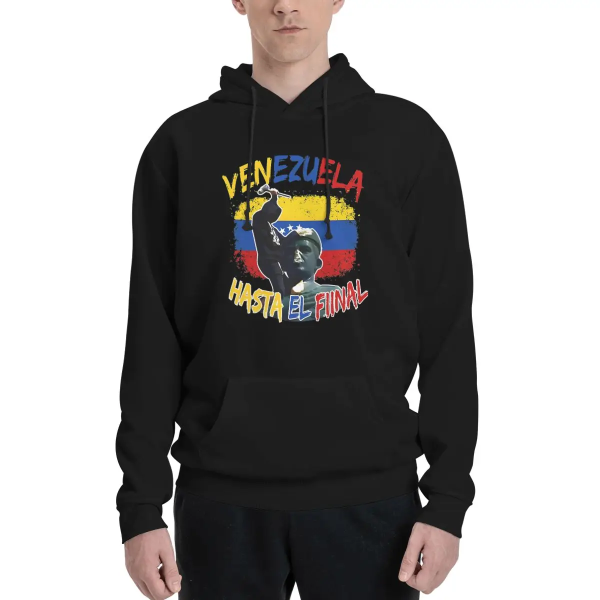 

Venezuela Hasta El Final Hoodie Men Women Sweatshirt Venezuelan Freedom Kanga Pocket Hoodies Y2k Hoodie Pullover Shirts