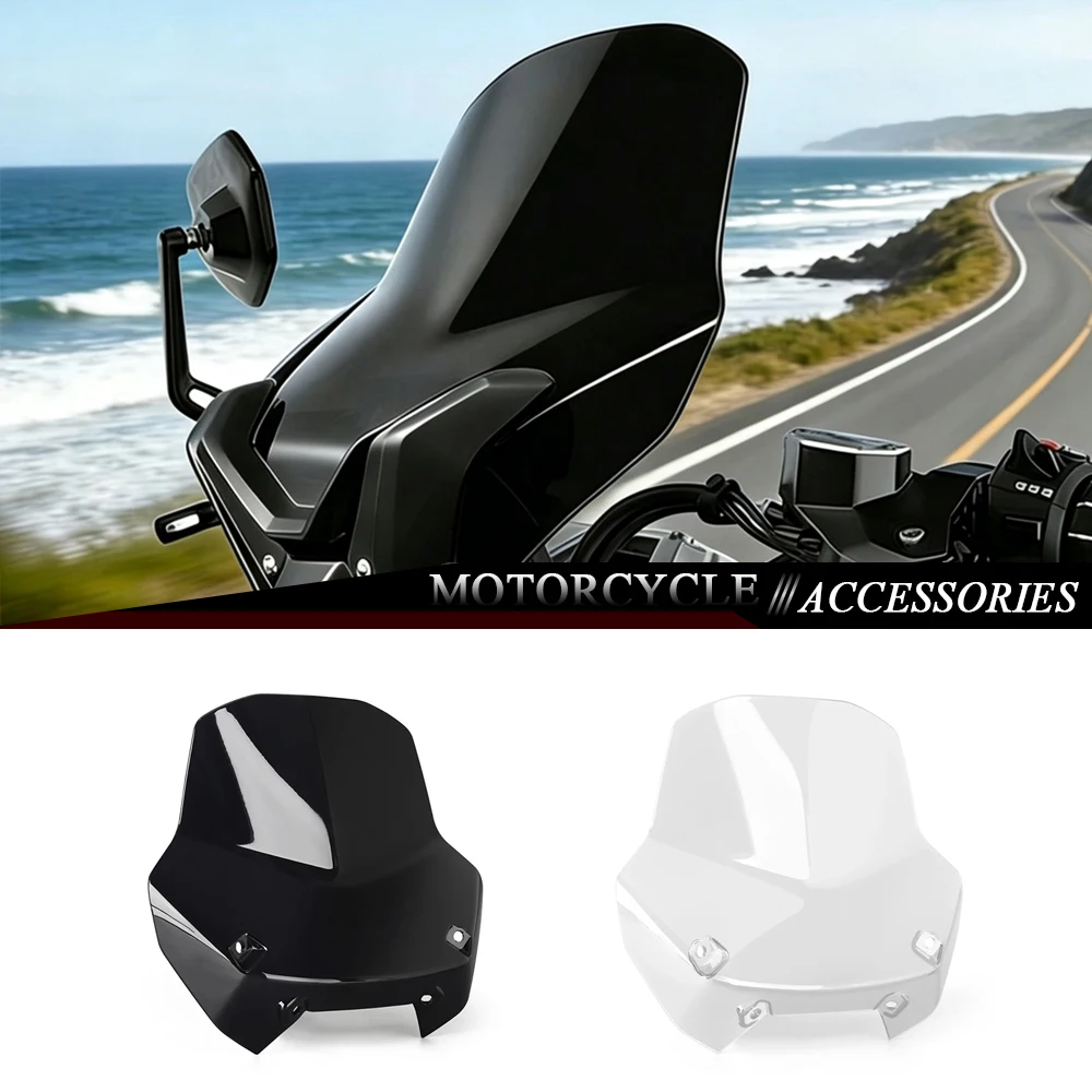 

R1300R Motorcycle Front Windscreen Windshield Visor Wind Screen Shield Spoiler Deflector For BMW R1300 R R 1300 R 2025 - 2026