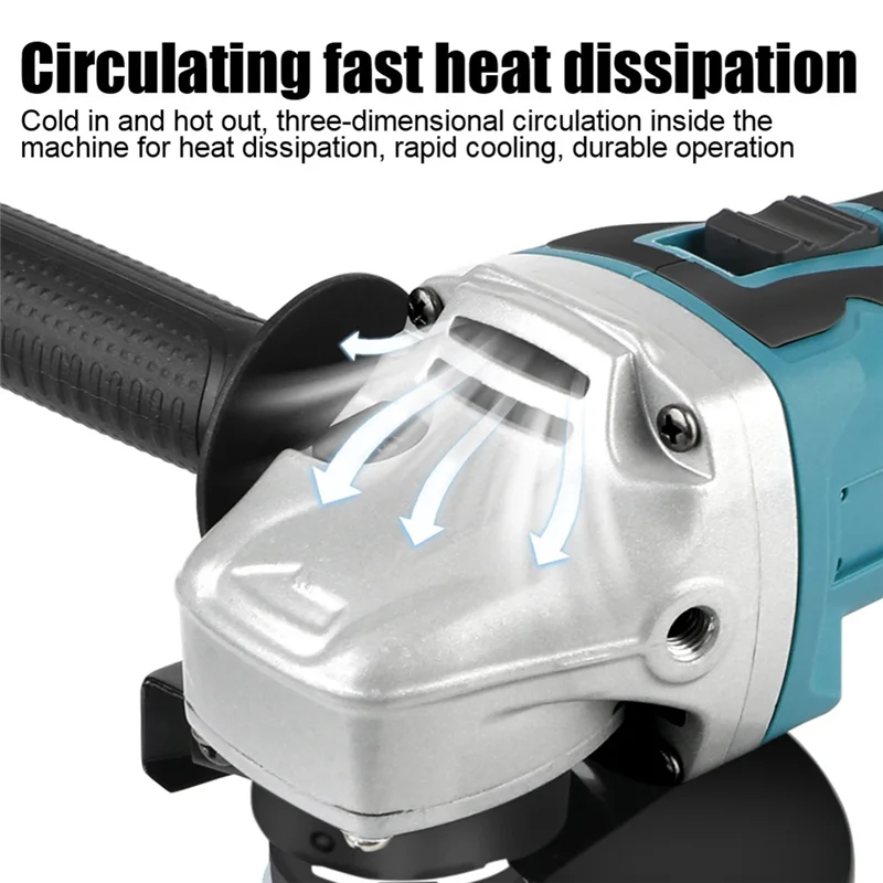 

ABFU-For 18V Battery Power Tools Grinder Tool Electric Grinder 125 Angle Grinder Formakita 18V Battery