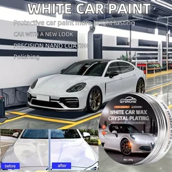 200g Make Your Car Shine Like New with White Car Wax Crystal Plating Paint Polish