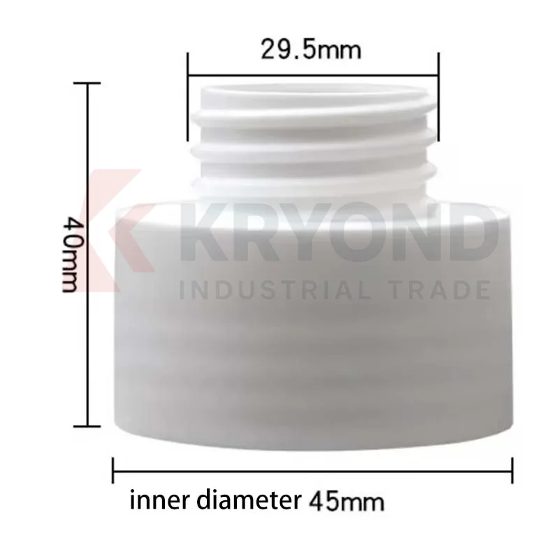 MIN GLASS Bottle dispenser to GL45 screw cap bottle adapter 1PCS