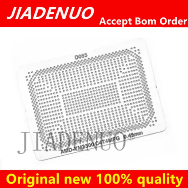 Ogrzewanie bezpośrednie 90*90 Ryzen 7 PRO 6850U 100- 000000546   RYZEN 7 6800H 100- 000000561   RYZEN 7 6800H 100- 000000545    Szablon 0,4 MM