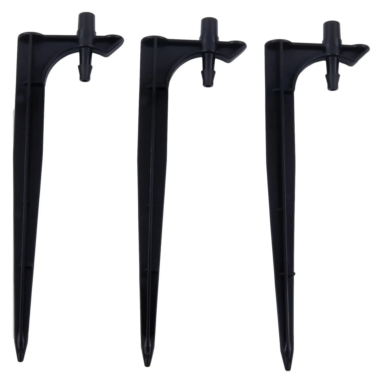 3pcs 90 180 360 Degree Adjustable Nozzle Head Irrigation Spray Sprinkler With 10cm Spike For Garden Flowerbed Vegetable Watering