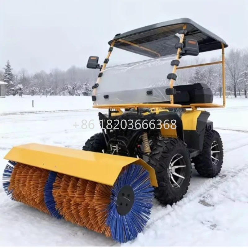 Customized Durable Snow Sweeper For Frequent Use With Wear-Resistant Parts