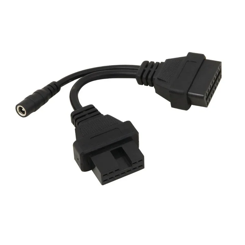 For Mitsubishi 12 Pin To 16 Pin Female OBD 2 Extension Tool Car OBD Cable For Mitsubishi 12Pin OBD2 Connector High Quality