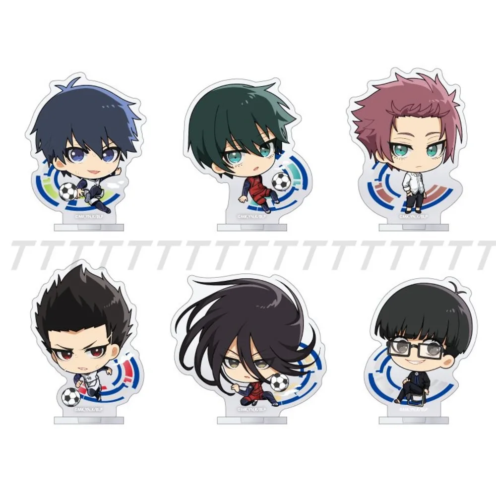 

Game Itoshi Rin Chigiri Hyoma Bachira Meguru Nagi Seishiro Acrylic Stand Doll Anime Mini Figure Model Plate Cosplay Toy For Gift
