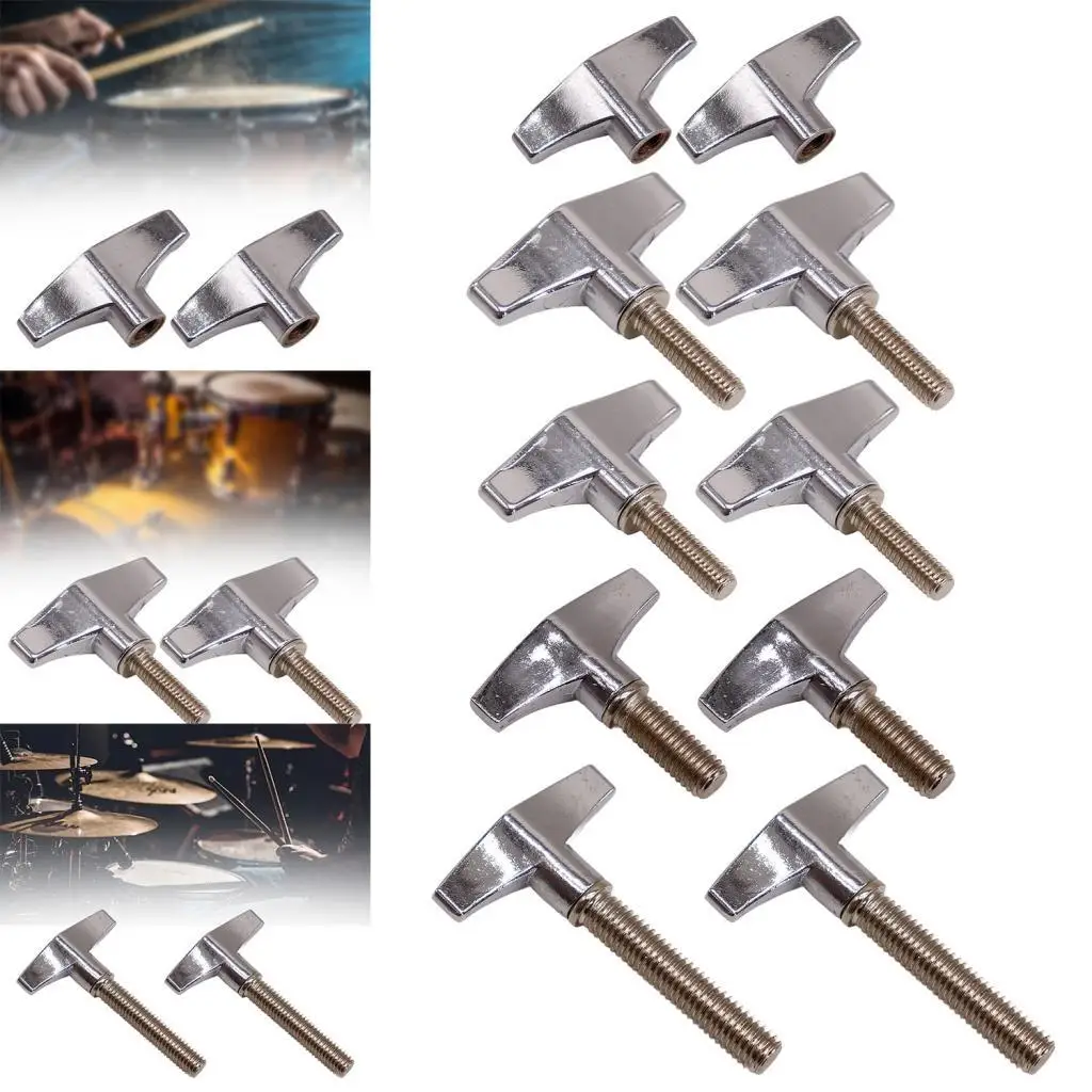 2x Drum Tuning Key Manual Tool Multiuse Portable Drum Wrench for Jazz Drum Snare Drum Acoustic Drum Percussion Supplies