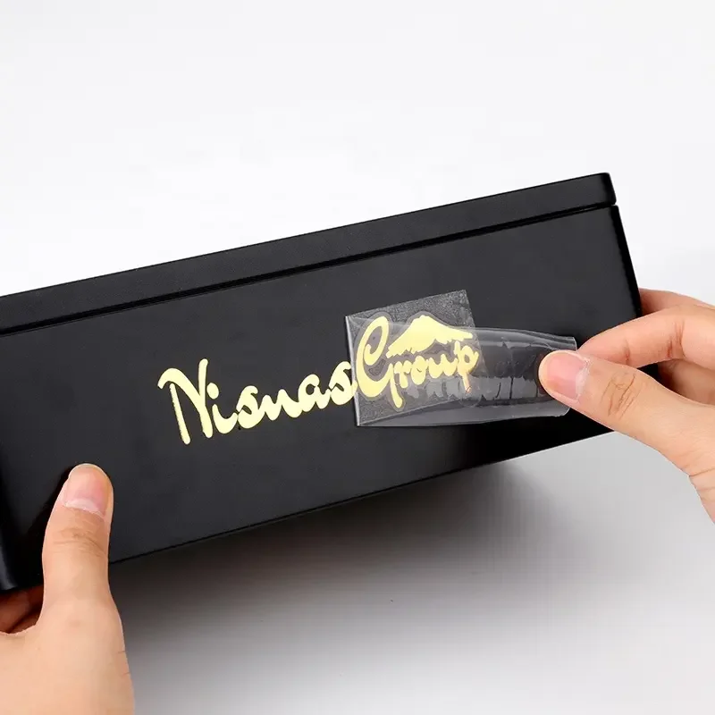 

100pcs Custom UV Transfer Logo Sticker Wrap Personalized DTF Transfer Sticker Labels for cups perfume bottles lips