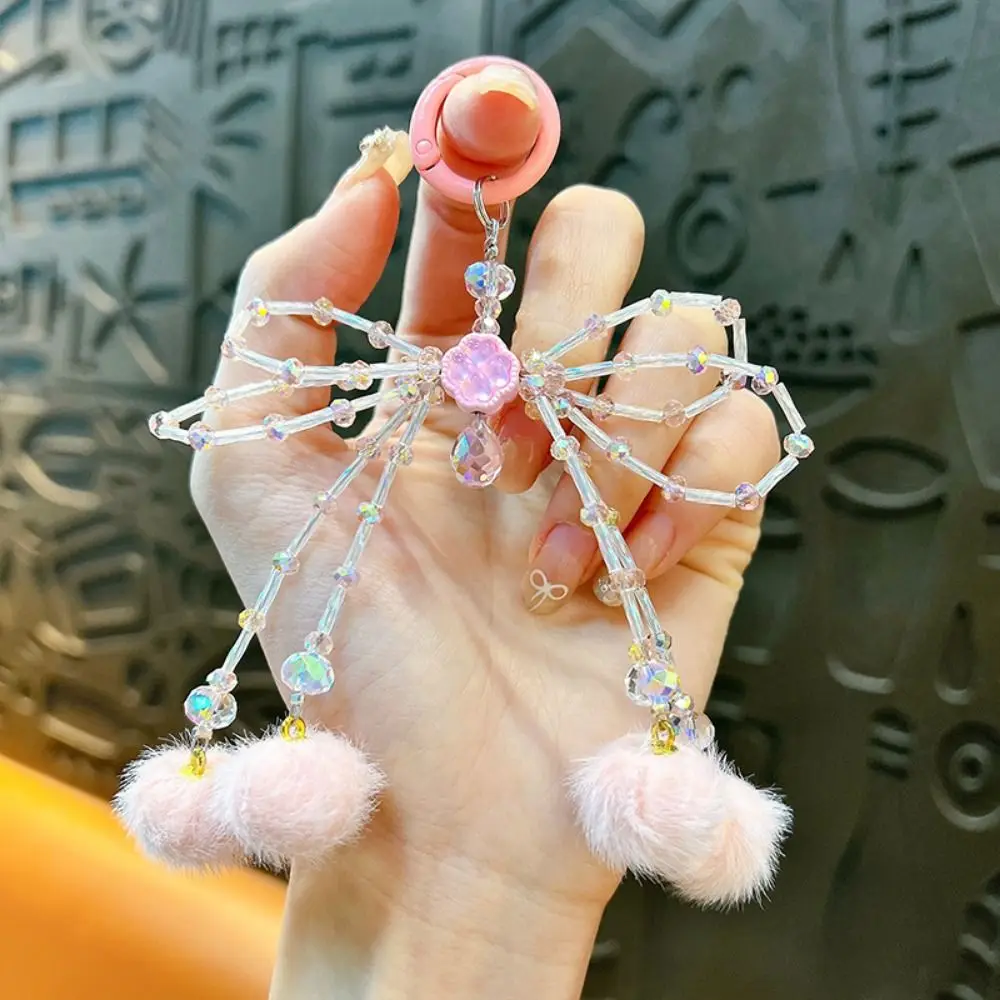 

Акриловый кулон-бант, брелок-цепочка для телефона, ручная работа, в корейском стиле, милый, для девочек